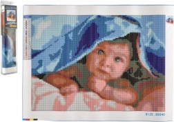 Teemantmaal Roosakas titt 30x40 cm