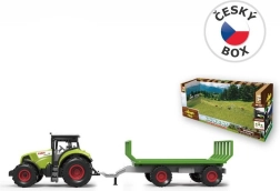 Tractor with trailer with sound and light