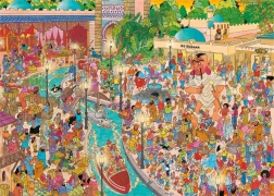 Puzzle JUMBO Jan van Haasteren – Fata Morgana, 1000 tükki