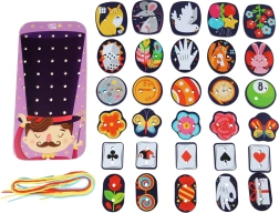 Lucy & Leo võluri puidust nöörimiskomplekt