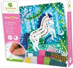 Stick & Fun mosaic – horses creative set for kids
