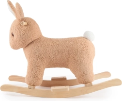 Bieco kiikhunnik Fine bukleekangast puidust suuskadel