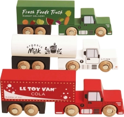 Le Toy Van puidust veokikomplekt lastele