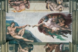 Puzzle Ravensburger Michelangelo: Aadama loomine