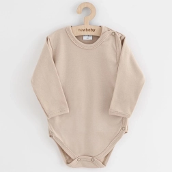 Baby full-opening bodysuit new baby classic ii light beige