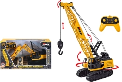 Remote-controlled crane 2.4 GHz yellow