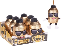 Mõnus pehme plüüsist bubble tea ripats metallklambriga