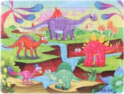Dinosauruste pusle 104 tükki