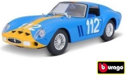 BBURAGO FERRARI 250 GTO 1:24 metallmudelikomplekt – sinine