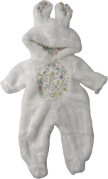 Küüliku kombinesoon nukkudele 40–43 cm