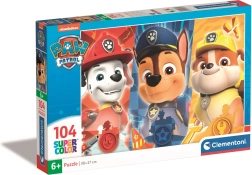 Puzzle 104 pieces with Paw Patrol theme by Clementoni
