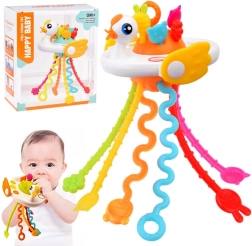 Beebidele mõeldud luige kujuline sensoorne mänguasi ja närimislelu