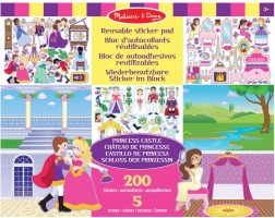 Taaskasutatavad kleepsud – printsessiloss