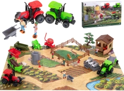 Loomafarm loomade ja masinatega, 49 osa – mängukomplekt lastele