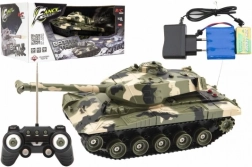 RC tank kaugjuhtimise ja heliefektidega, akutoitel