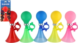 Klukson jalgrattale kummipalliga, 14 cm – mitu värvi