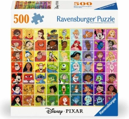 Ravensburgeri pusle Disney: tegelased 500 tükki