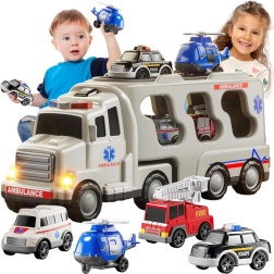Woopie päästeteenistuse transportöör tulede ja helidega, 5 osa