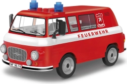 Youngtimer Barkas B1000 Feuerwehr ehituskomplekt – tuletõrje mikrobuss (151 detaili)