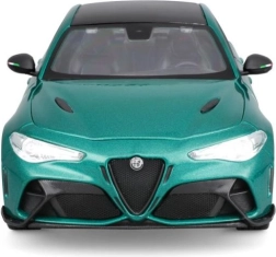 Bburago Alfa Romeo Giulia GTA automudel 1:18 rohelise metallikvärviga