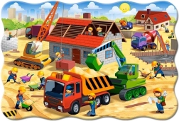 Puzzle MAXI 20 tükki – maja ehitusplatsil