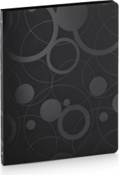Binder Black and White Black A4