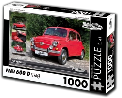 Pusle RETRO-AUTOD Fiat 600 D (1966) – 1000 tükki