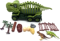 Auto dinosauruse skeleti disainiga