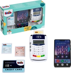 KLEIN mänguline POS-makseterminal nutitelefoni ja tarvikutega