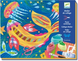 Djeco loomingulised paberikollaažid