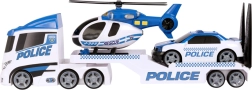 Teamsterz politsei transpordikomplekt helikopteri ja autoga