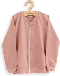 Laste soe dressipluus lukuga New Baby Kindergarten roosa
