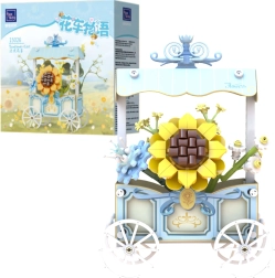 Pantasy Building Set: Flower Cart with Sunflower, 265 pieces