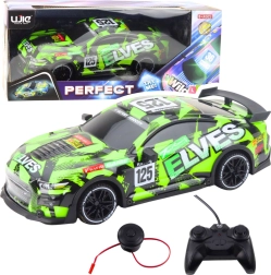 RC sports car green