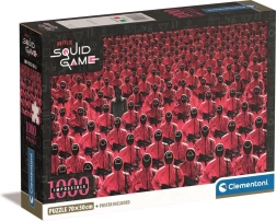 Clementoni Puzzle Impossible Squid Game 1000 pieces