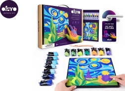 Maalimine massiga numbrite järgi – Väike prints: öine taevas 29 × 29 cm