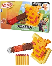 Nerf Minecraft Firebrand vahtnoole blaster-kirves
