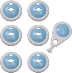 BABY ONO pistikupesade kaitsekorgid, 6 tk, valged