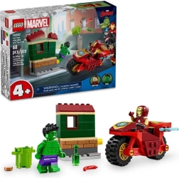 LEGO® Marvel 76287 Iron Mani mootorratas ja Hulk