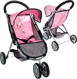 Nukunuku käru Little Princess PinkGrey