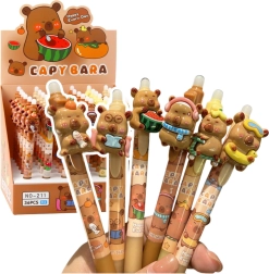 Automaatne kustutatav kapübaaraga 3D pastapliiats, sinine tint