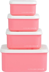 A Little Lovely Company nelja einekarbi komplekt – Zmrzlina