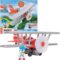 Sonic The Hedgehog Tornado Biplane komplekt Jakks Pacificu figuuriga