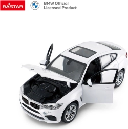 Metallist mudel BMW X6 M 1:24 valge RASTAR