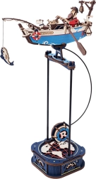 Mechanical 3D Puzzle Fishing Boat with Pendulum