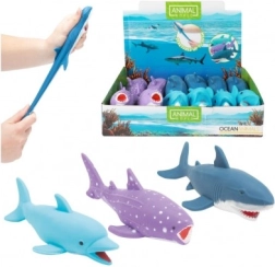 Välivenitatav stressivastane liivaga täidetud silikoonist mereloom