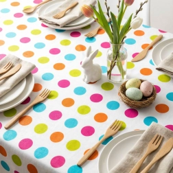 Easter flannel tablecloth 132 × 178 cm