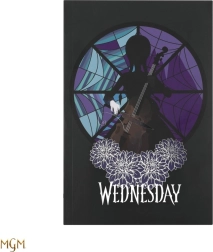 Jooneline märkmik Wednesday pehmekaaneline, 128 lehekülge