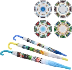 Children's umbrella with car motifs