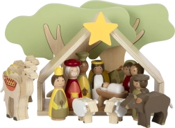 Christmas Wooden Nativity Scene small foot